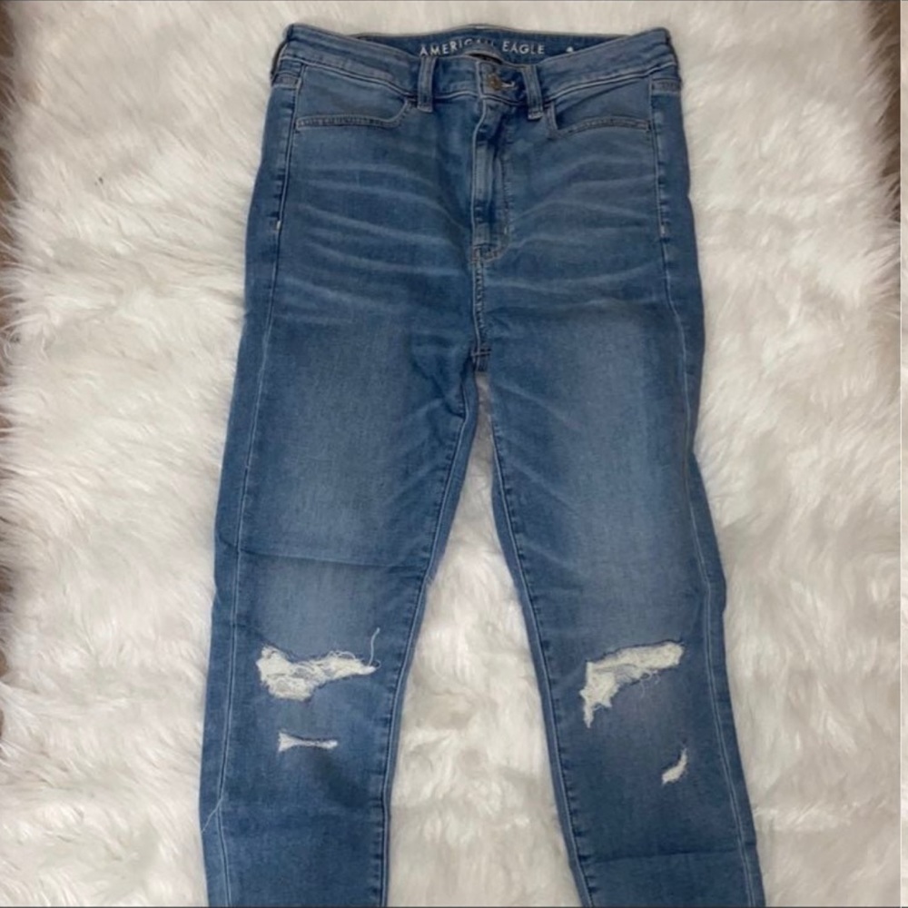 American Eagle jegging crop